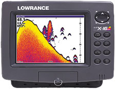 The Lowrance X-16CI GPS.